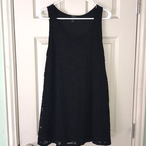 Black Mini Lace Dress